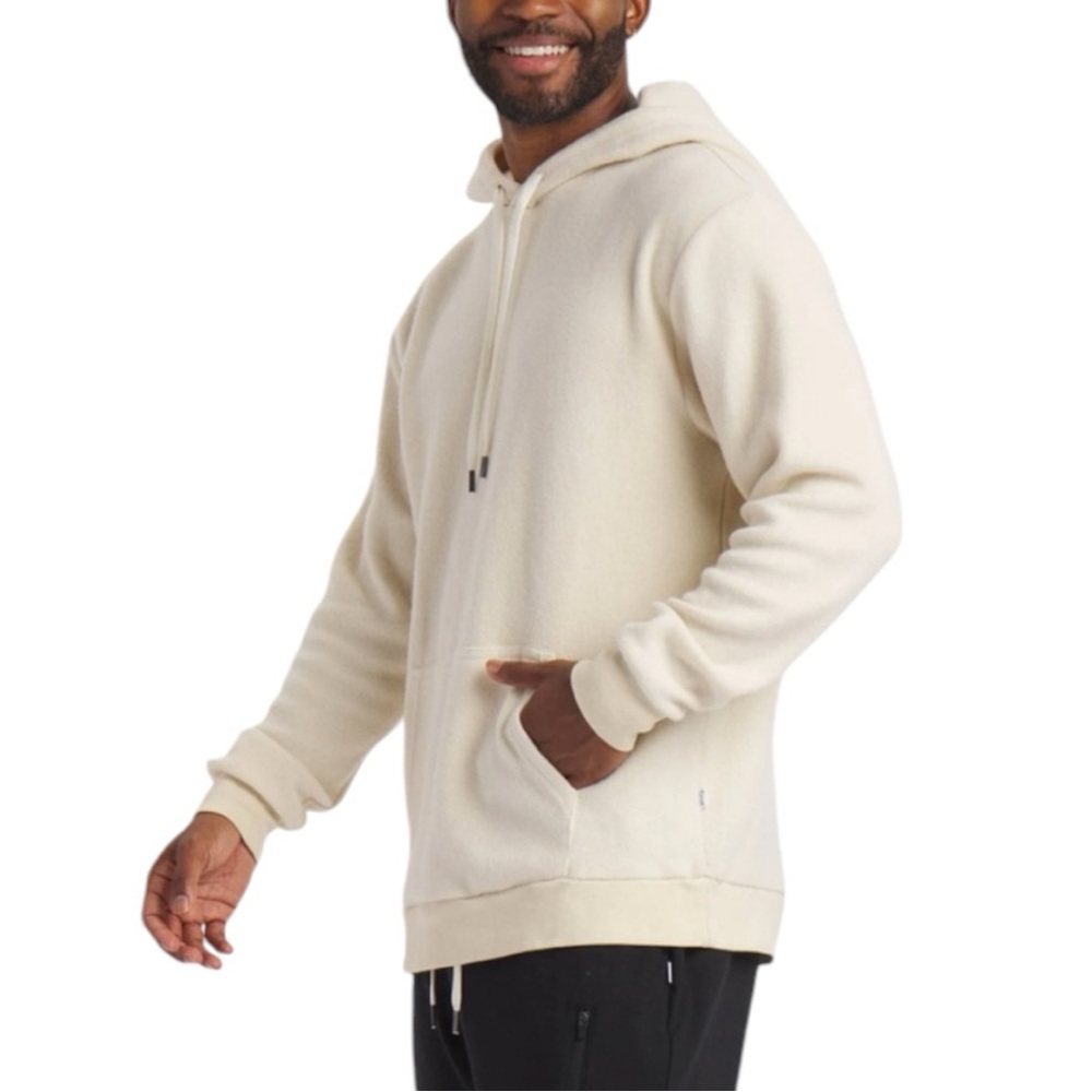 NWT Feat Socks BlanketBlend Small Hoodie Color Oatmilk